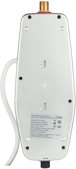 Osio Wall Mounted Electric Single-Phase Instant Water Heater for Bathroom / Kitchen 5.5kW