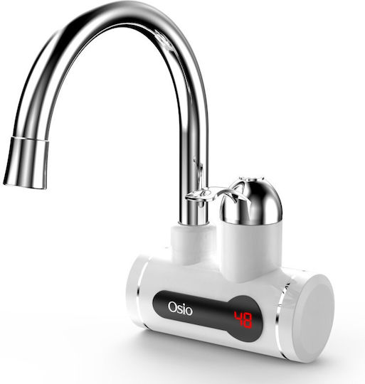 Osio Wall Mounted Electric Single-Phase Instant Heater Tap for Bathroom / Kitchen 3.3kW