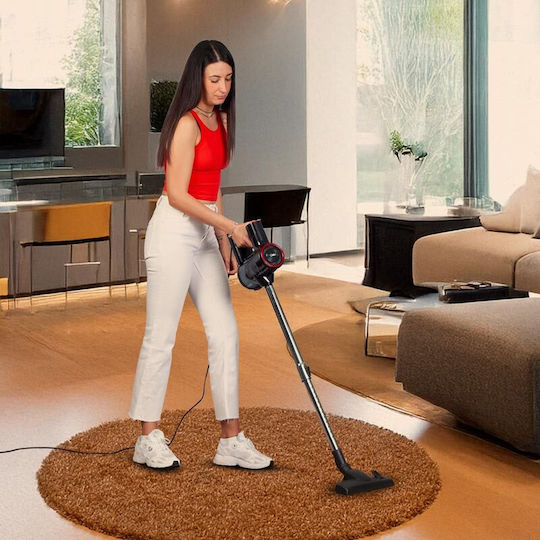 Osio Electric 2 in 1 Stick & Handheld Vacuum 600W Red OVC-4410