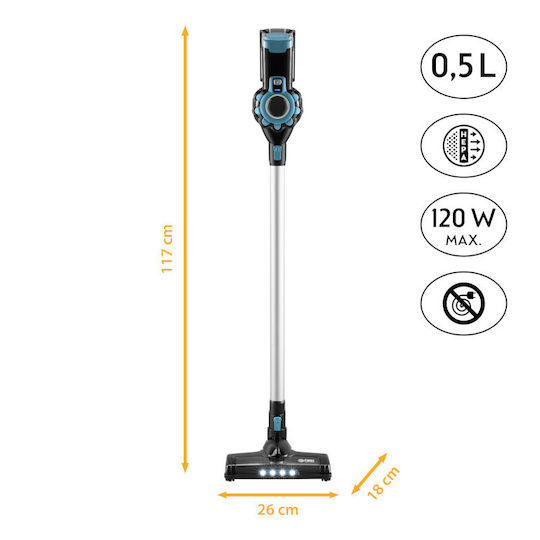 First Austria Прахосмукачка 2 в 1 Stick & Ръчна Черна FA-5541-4-BL