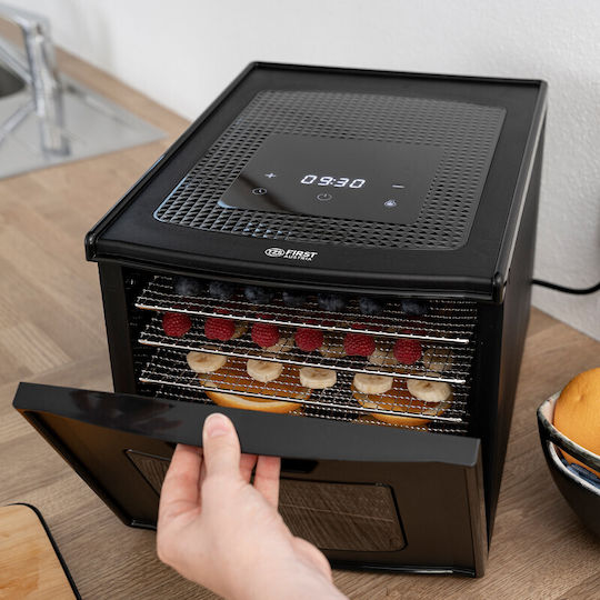 First Austria Food Dehydrator with 6 Shelves and Adjustable Temperature 35-70°C