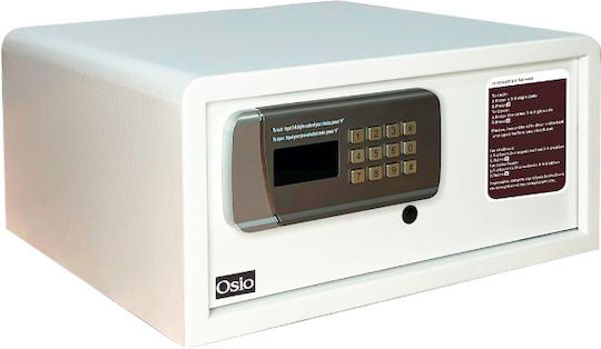 Osio Safe with Digital Lock L43xW38xH20cm OSB-2043WH