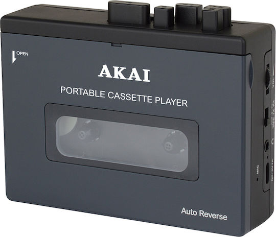 Akai Portable Cassette Player Bluetooth Black