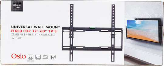 Osio OSMA-1360 Βάση Τηλεόρασης Τοίχου έως 60" και 35kg