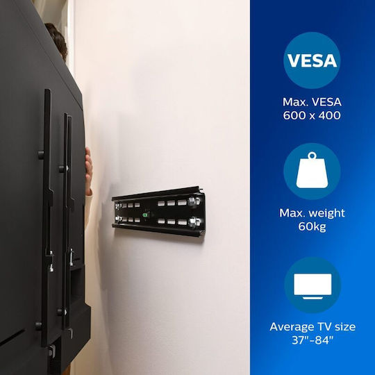 Philips SQM3642 SQM3642/00 Wandhalterung für Fernseher bis 84" und 60kg