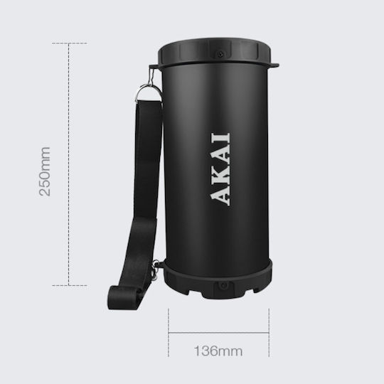 Akai Proffesional ABTS-11B Boxă Bluetooth 10W cu Radio Negru