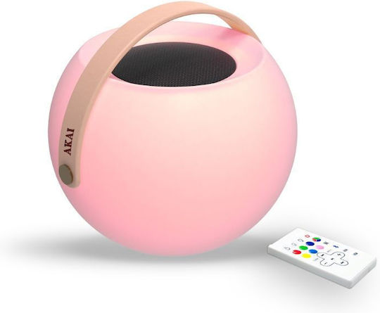 Akai Proffesional Cs6 Shine Bluetooth Speaker 5W with Battery Life up to 8 hours Multicolour