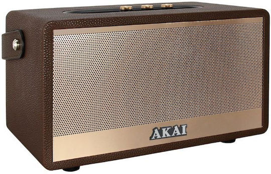 Akai Proffesional M7 Storm Bluetooth Speaker 60W with Radio and Battery Life up to 10 hours coffee
