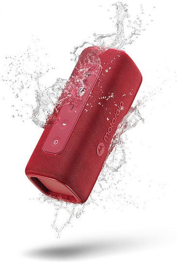 Motorola Rokr 600 Αδιάβροχο Ηχείο Bluetooth 30W με Διάρκεια Μπαταρίας έως 6 ώρες Κόκκινο