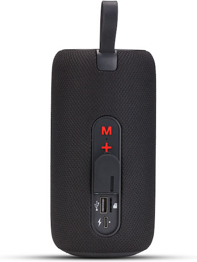 Osio Bluetooth Speaker 16W with Radio and Battery Life up to 4 hours Black OBT-8000BL