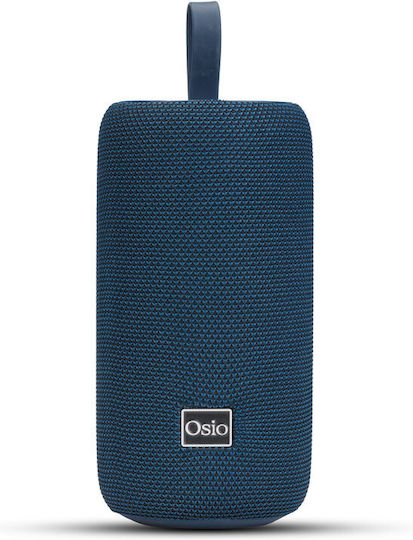 Osio Bluetooth Speaker 16W with Radio and Battery Life up to 4 hours Blue OBT-8000BU
