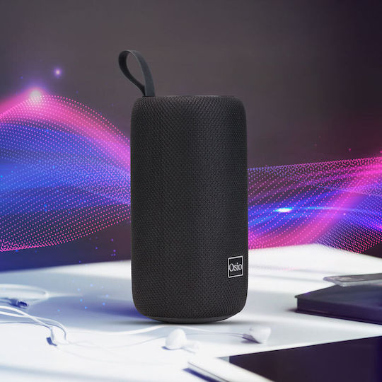 Osio Bluetooth Speaker 16W with Radio and Battery Life up to 4 hours Black OBT-8000BL