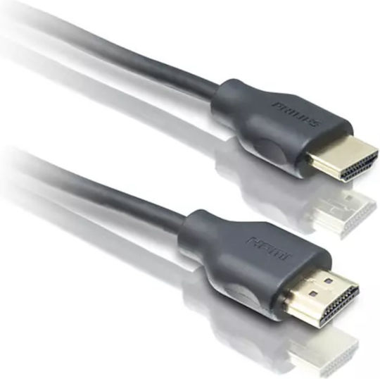 Philips HDMI 1.4 Hochgeschwindigkeits 1080p 120Hz Kabel HDMI-Stecker - Micro-HDMI-Buchse 1,5m Schwarz
