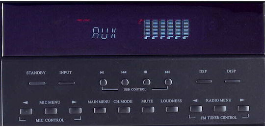 Akai Proffesional Amplificator Karaoke AS110RA-320BT Negru