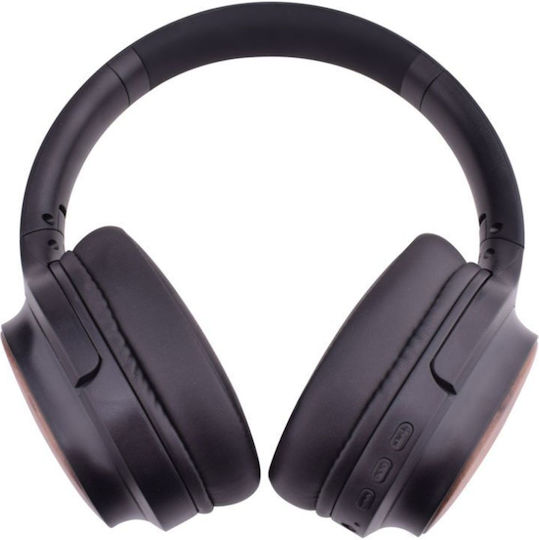 Akai Proffesional Bluetooth Wireless Over Ear Headphones with Radio with 13 hours of Operation Silver