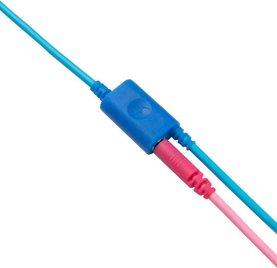 Motorola Squads 200 Wired On Ear Headphones Blue