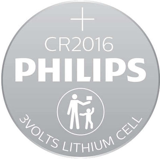 Philips Batterien Lithium für Uhren CR2016 3V 5Stück