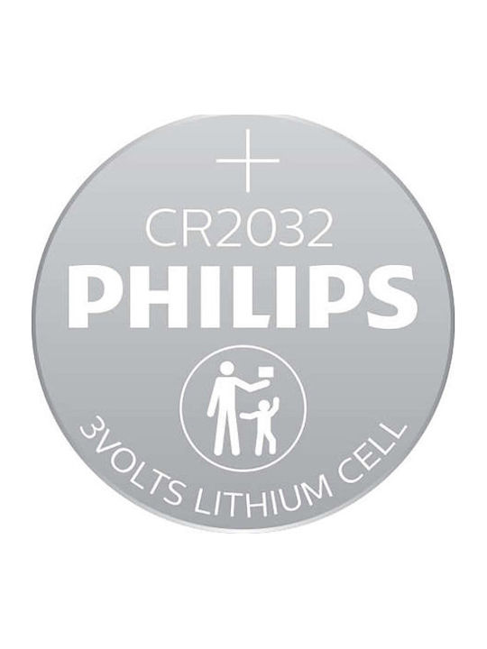 Philips Батерия Литий За часовници CR2032 3V 1бр