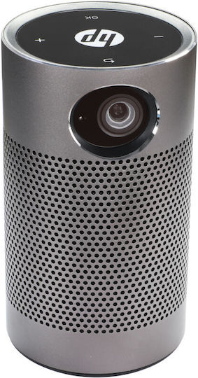 HP MP250 Mini 3D Beamer DLP Lichtquelle LED mit Wi-Fi (Eingebaut) und Eingebauten Lautsprechern