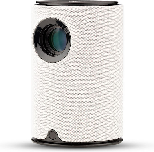 Osio OPRO-4010 Projektor LCD HD LED-Lampe mit Wi-Fi und Eingebauten Lautsprechern Gray