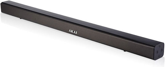 Akai Proffesional ASB-5L Саундбар 2 Bluetooth и HDMI 40W с Дистанционно Черен