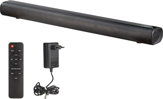 Osio Soundbar Bluetooth and HDMI 48W with Remote Control Black OSBT-9015