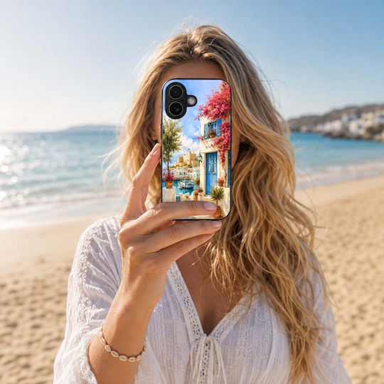Sonique Greek Island Muse Series Oneplus 13r 5g Mobile Phone Case Rodian Harbor