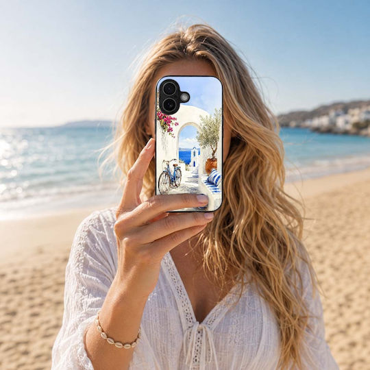Калъф Sonique Greek Island Muse Series Google Pixel 9a 5g Пътуване в Егейско море