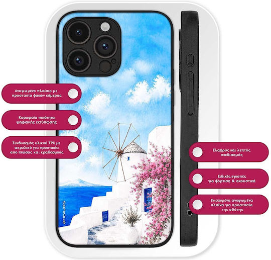 Sonique Greek Island Muse Series Motorola Edge 70 Fusion 5g Wind Of Mykonos Case