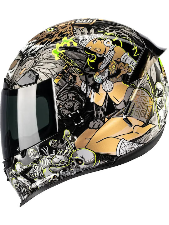 Icon Aztec Nine Airframe Pro Motorcycle Helmet Full Face ECE 22.06