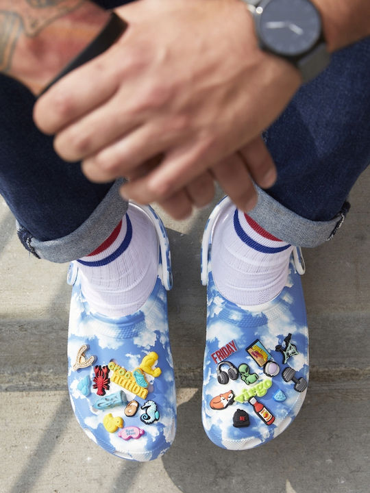 Crocs Джибитс Декорация Зелен
