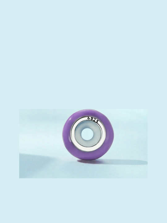 Pandora Stopper Charms Purple Pendant Charms Silver 925