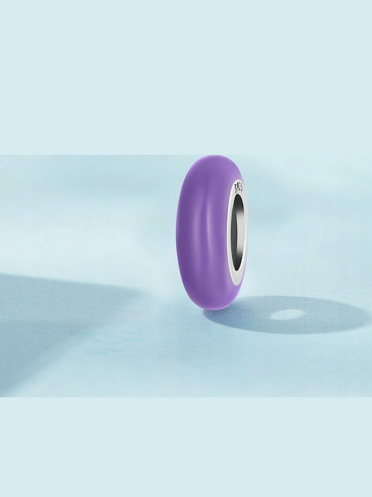 Pandora Stopper Charms Purple Pendant Charms Silver 925