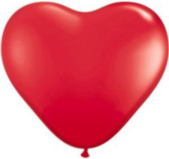 Zusammensetzung mit 100 Herz Luftballons Disney Cars Rote 23cm