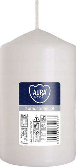 Aura Glass Αρωματικό Κερί με Άρωμα Cotton 210gr