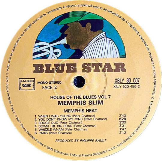 Memphis Slim Canned Heat Memphis Horns Memphis Heat Vinyl