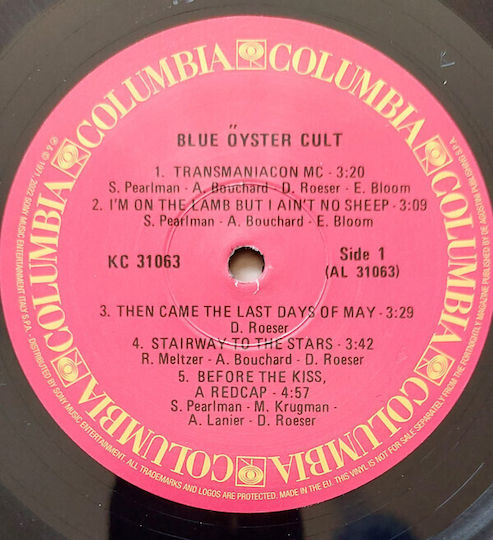 Blue Öyster Cult Blue Öyster Cult Vinyl
