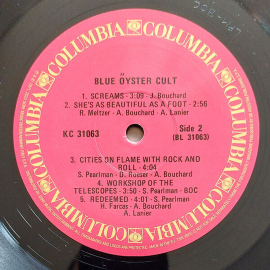 Blue Öyster Cult Blue Öyster Cult Vinyl
