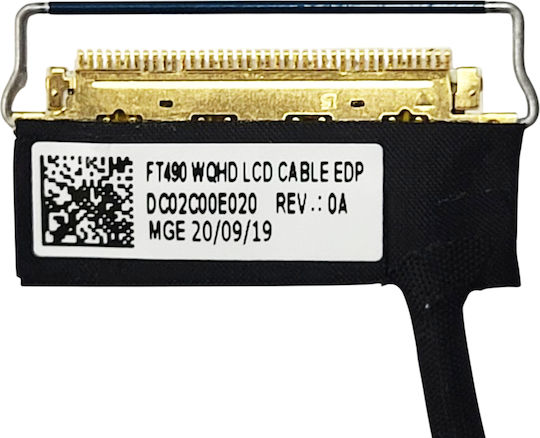 Screen Flex Cable for Laptop Lenovo Thinkpad P43s 20rh 20rj T490 20n2 20n3 20q9 20qh 20ry 20rx