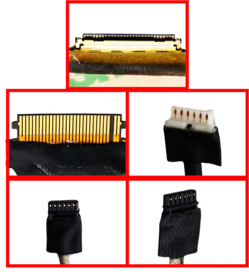 Screen Flex Cable for Laptop Hp Pavilion X360 14-bk 14-bk061st 14-bk063st 15-cc 15-cc000 15-cc100 15-cc500 15-cc600 15-cc700 15-cd