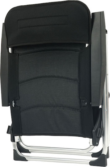Aluminium Black Beach Chair