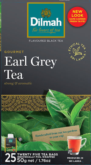 Dilmah Earl Grey Tea 25 Bags 50gr