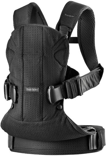 BabyBjorn One Air Класически Кенгуру Черен с Максимално Тегло на Детето 15kg