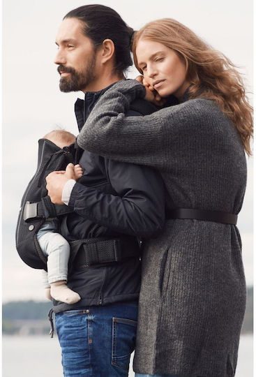 BabyBjorn One Air Класически Кенгуру Черен с Максимално Тегло на Детето 15kg