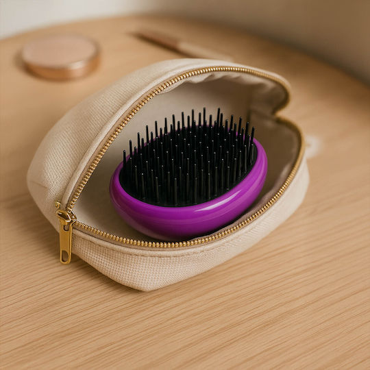 Perie De Masaj Pentru Păr Violet