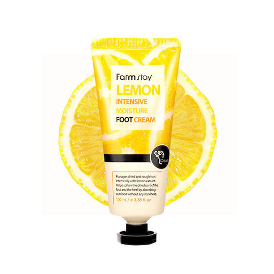 Farm Stay Sichtbarer Unterschied Feuchtigkeitsspendende Fußcreme Zitrone 100ml