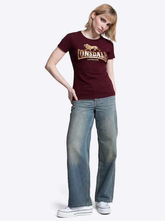 Bantry Women's T-shirt Oxblood Gold