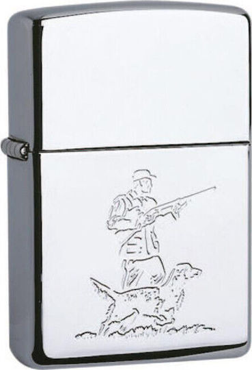 Zippo Winddichter Feuerzeuge Flamme in Beige Farbe