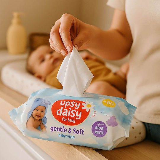 Moisturizing Υποαλλεργικά Μωρομάντηλα χωρίς Οινόπνευμα & Parabens 80τμχ