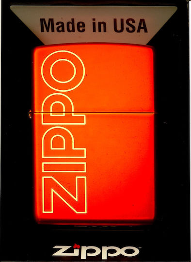 Zippo Windproof Flame Lighter in Red Colour